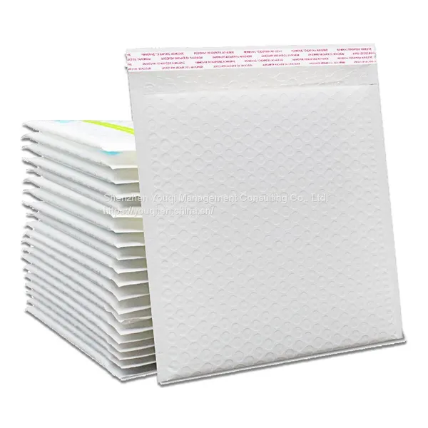 Eco Friendly Bubble Envelope/ Customizable Bubble Padded Envelope/ Kraft Mailer Bag/ Shockproof Cushioned Envelope photo-3