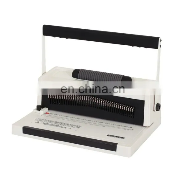 SBM-S20A Samsmoon Desktop Binder That A4 Book Coil Binding Machine for 320 mm Paper photo-2