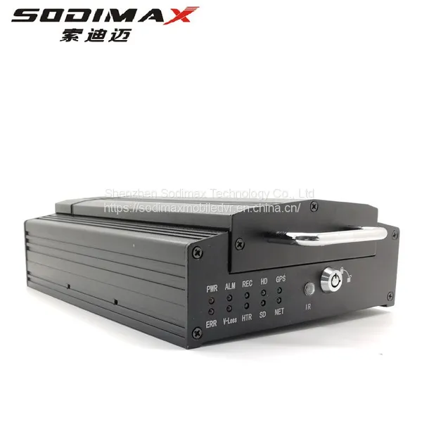 4CH HD CCTV Camera HDD Car Mobile DVR GPS H.264 Compression Format Vehicle MDVR photo-5