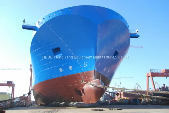 Ship Airbags, Ship Upper Rows, Launching Airbags