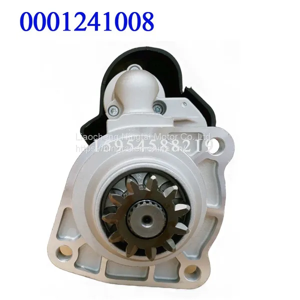 Bosch 0001241008 45kw DC Motor Soft Starter Manufacturing Starter Motor 12V China 250cc Starter Motor for HOWO Weichai Wd615 Engine photo-4