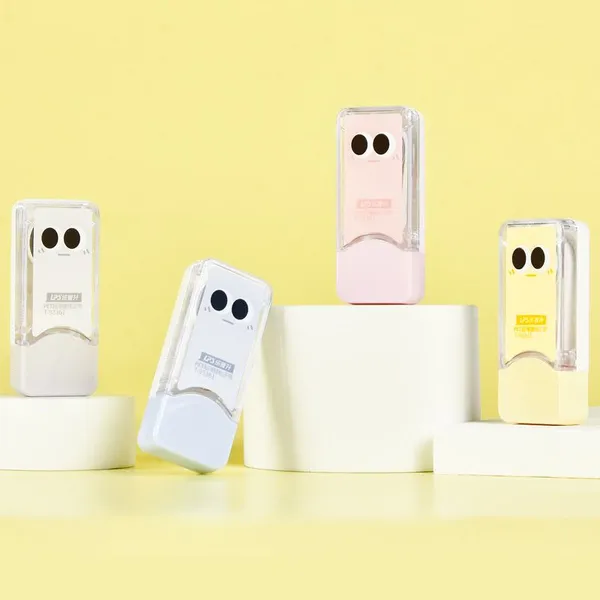 Top Manufacturer School Student Stationery White Corrective Tape Cute Cartoon Mini Size 6M Correction Tape Roller photo-3