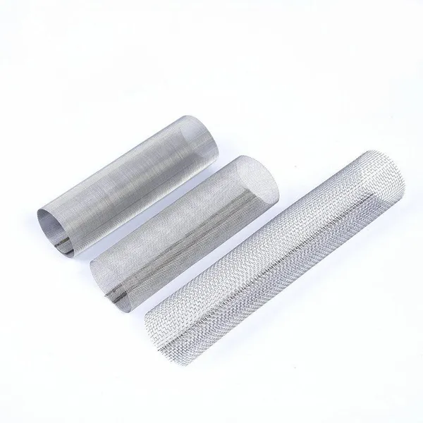Customized 304 Stainless Steel Woven Wire Mesh Screen Filter Tube For Liquid Filtration photo-4