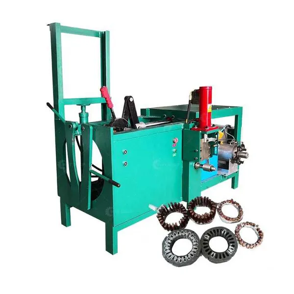 Used Motor Wrecker - Scrap Motor Stator Disassembly & Copper Wire Recycling Machine photo-2