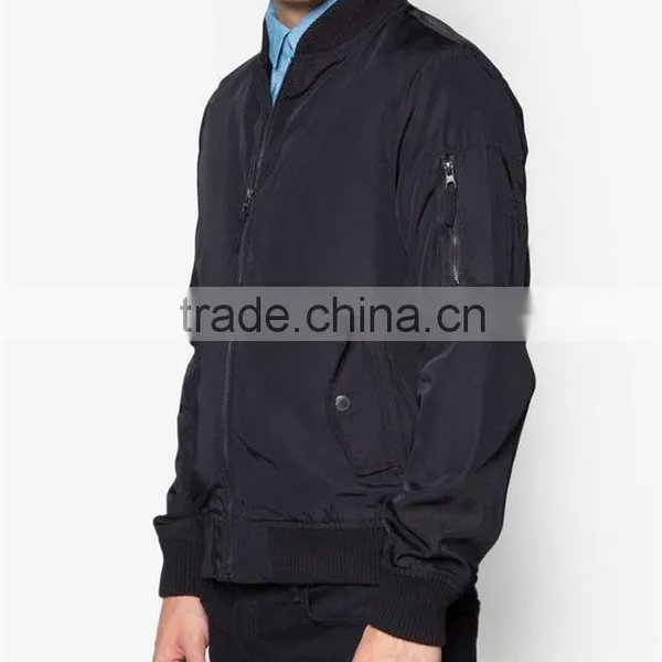 Wholesale 2017 Casual Bomber Jackets for Men Plain photo-3