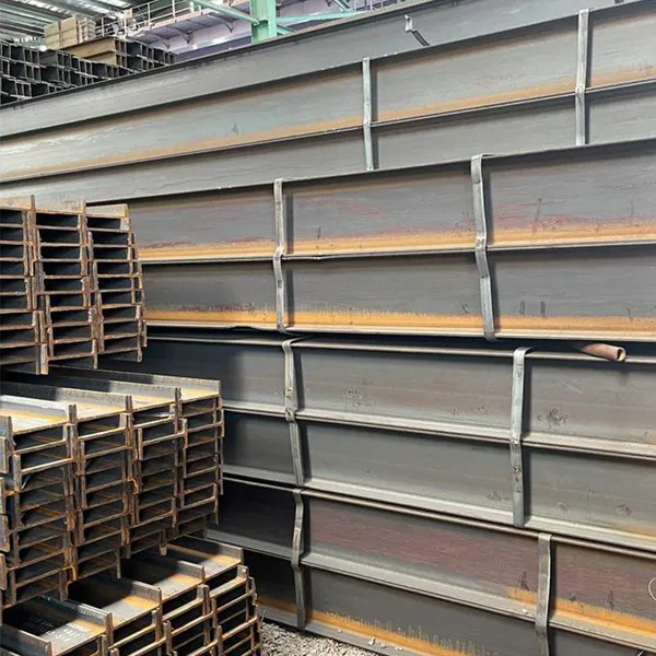 S235 Standard Size Galvanized Structural Steel Beams I Beam H Beam Construction Price Per Ton H and I Beam Steel photo-5