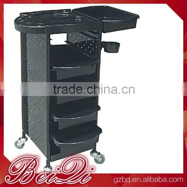 Beiqi 2016 Four Layers Iron With ABS Material Trolley Carts on Sale for Beauty Barber Salon Furniture