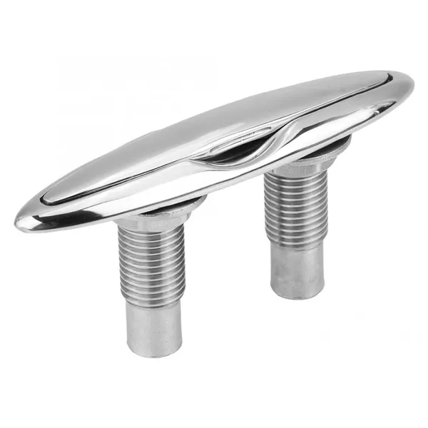 Factory 6 Inch Stainless Steel Pull up Cleat Deck Hidden Flush Mount Boat Marine Cleat photo-5
