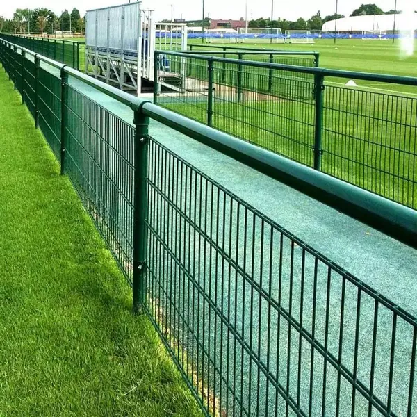 Galvanized Double Wire Mesh Fence With 8/6/8mm, 6/5/6mm Wire Diameter for Perimeter Security photo-3