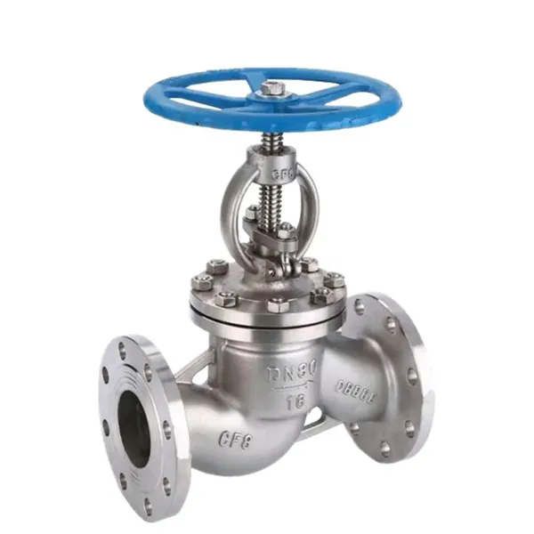 China Hot Sale Investment Cast 316 Grade Stainless Steel Globe Valve With Flanges 150lb Pn16 Globe Valve for Oil Gas Pipe photo-2