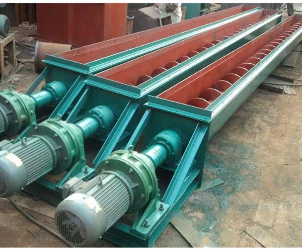Small Power Easy Operation Screw Conveyer Machine for Fruit Processing Line photo-4