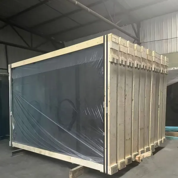 Energy Efficient Euro Grey Low-E Coating Glass China Manufacturer photo-3