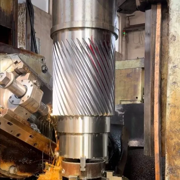 Herringbone Gear Shaft Forgings | Forged Components | Factory Customization photo-4