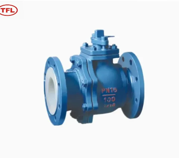 Replaceable Rubber Lined Double Flanged Butterfly Valve for Water Treatment photo-5
