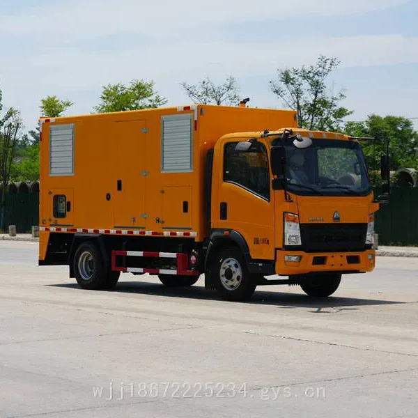 Sinotruk 50kw, 80kw, 100kw Mobile Power Supply Vehicle Csc5060xdyz6 Emergency Rescue Power Supply Vehicle photo-2