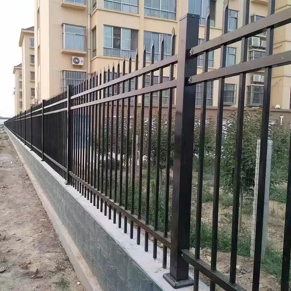 Zinc Steel Fence Panel with 5-Year Anti Rust Warranty and Standard Compliant Hot Dip Galvanized Process