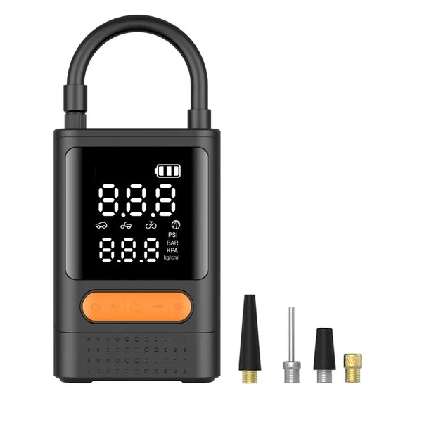 OEM Wireless Air Pump Portable Tire Inflator 5000mAh Electric Tire Pump For Vehicle photo-2