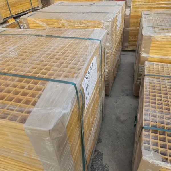 Kitchenware Plant FRP Grating Oil Corrosion Resistant Anti Slip Metal Workshop Floor Panel photo-4