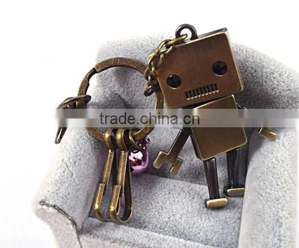 2016 Factory Fashion Gift Customized Metal Robot Keychain Quality Choice photo-3