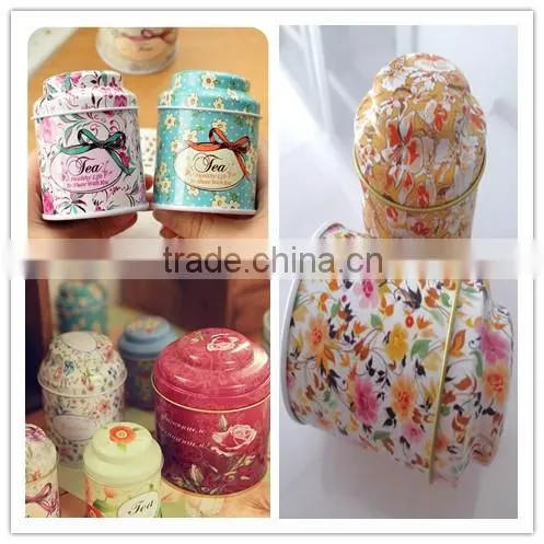 Wholesale Tea Industrial Use and Accept Custom Order Round Coffee Tin Set photo-4