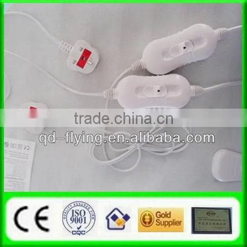 Spain Customer Visit Our Factory for Washable Electric Blanket With CE,ROHS Certification photo-4