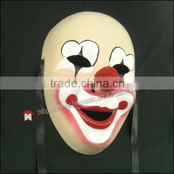 Hot Sales Jester Rigid Plastic Clown Mask Cartoon Show Mask Will Partyl Mask The Adults And Kids Can Wear photo-2