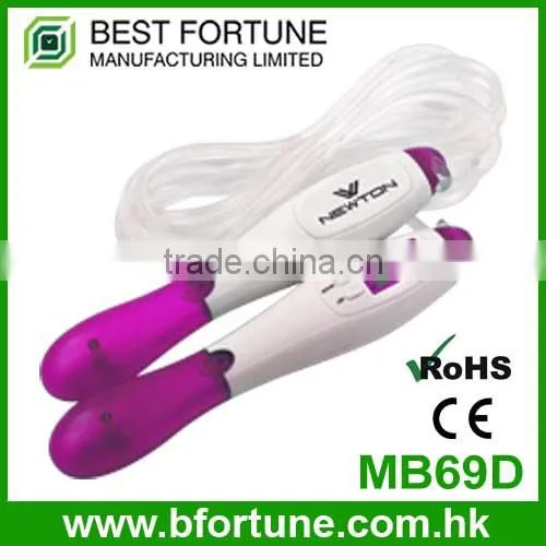 MB69D_PU Purple color LCD display Colorful Children digital pvc jump rope