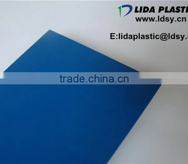 Eco-friendly Anti Static Dark Green Plastic Hard 2mm PVC Sheet for Decoration photo-3