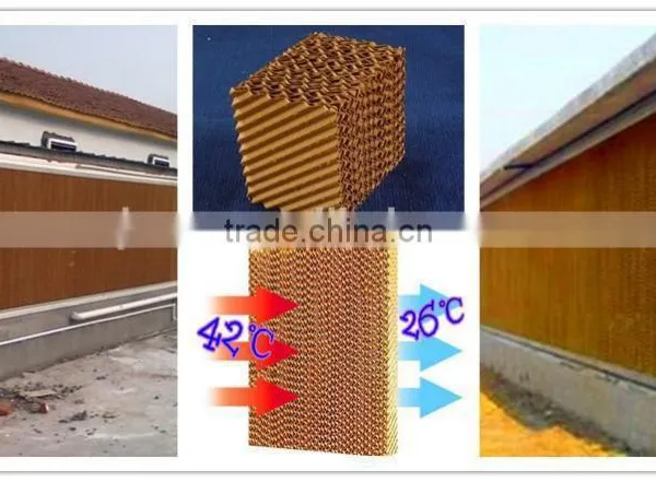 Designed High-Quality Evaporate Cooling Pad System for Chicken Husbandry photo-4