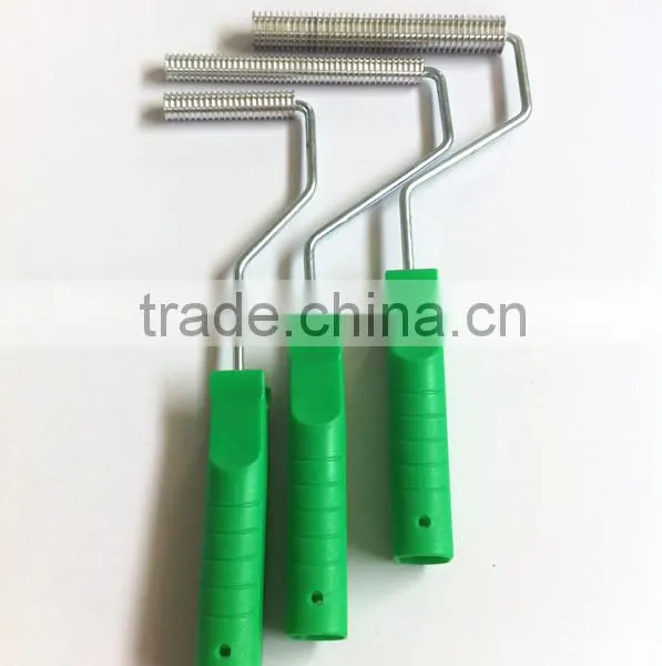 Wall Paper Tools Laminate Hand Roller Aluminium Spike Roller photo-2
