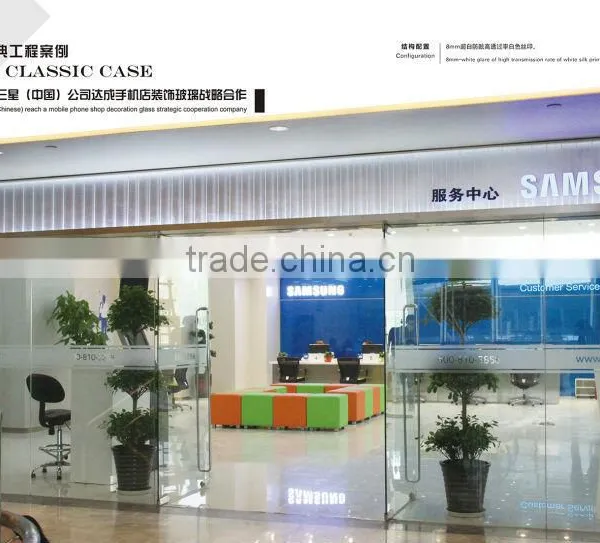 10mm Clear Gold Tempered Glass Wholesale Screen Protector Weight photo-2