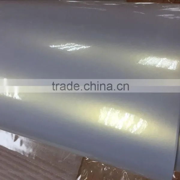 Best Selling 1.52*20m Pearl Chameleon White Film for Car Sticker, White to Gold Car Wrapping Film photo-5