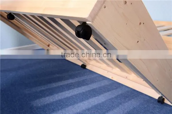 Kids Bed With Trundle Bed,Kids Solid Wooden Single Bed Frame,folding Single Bed#WY-SC006S photo-4