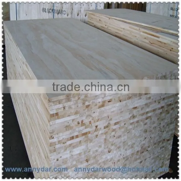 Chinese Fir Blockboard Finger Jointed Blockboard Lamin Board Blockboard