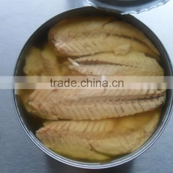 Canned Mackerel Fillets With Vegetable Oil photo-2