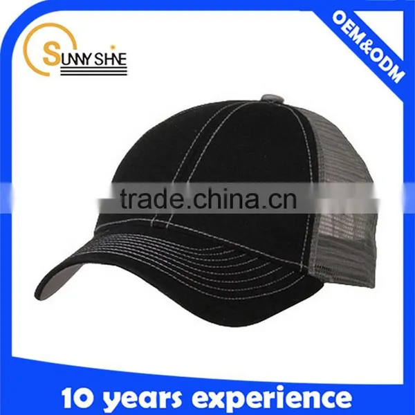 China Best Selling Custom Mesh Curved Bill Trucker Hat Snapback Cap Wholesale photo-3