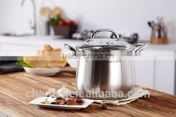 2016 New Charms Induction Cooking Pot Fabrication&Stainless Steel Enamel Casserole 3&High Quality Threes Layers Steamers Quality Choice photo-3