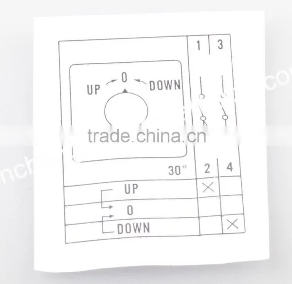 LW26S-10 CE Certificate Change Over Key Switch photo-5