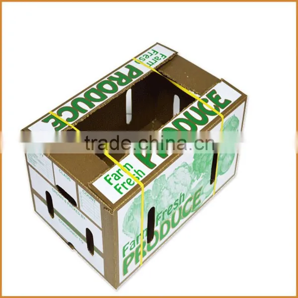 Cardboard Box for Fruit and Vegetable and Vegetable Packaging Box photo-2