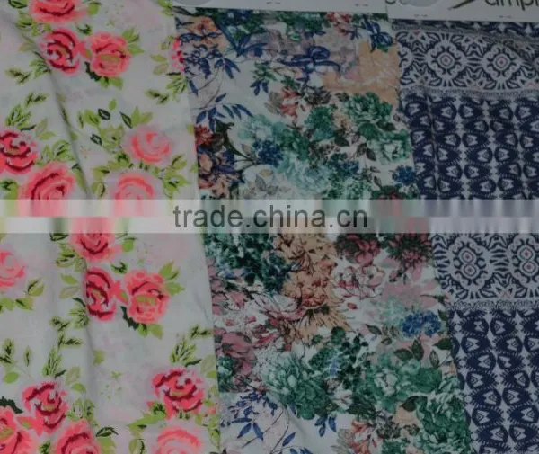 Rayon Viscose Jacquard Print Fabric photo-3