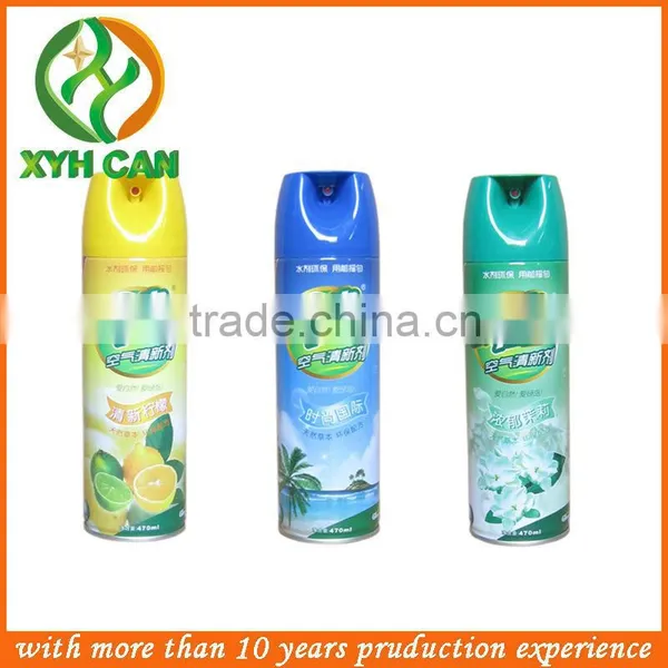 Air freshener spray cans