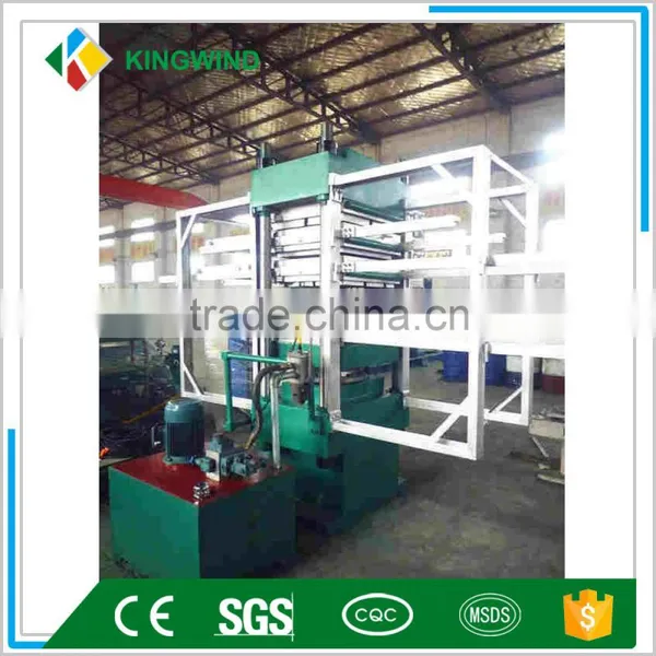 Hydraulic Rubber Floor Tiles Making Machine photo-6