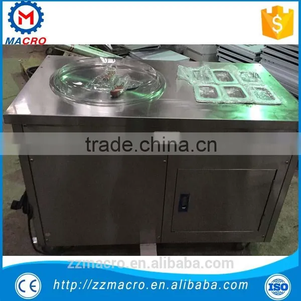 Single Pan Fried Ice Cream Roll Yogurt Machine Price photo-2