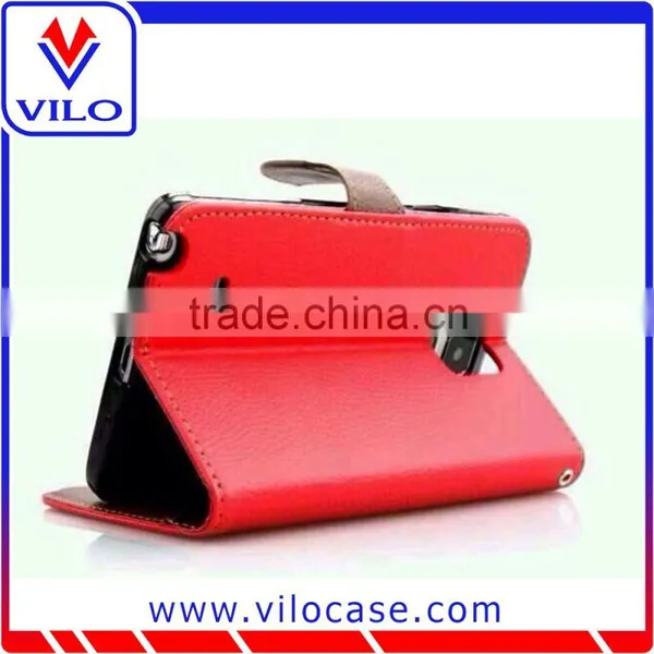 New Arriving Folio Leather Case With Card Slots for Samsung Galaxy S6 photo-2