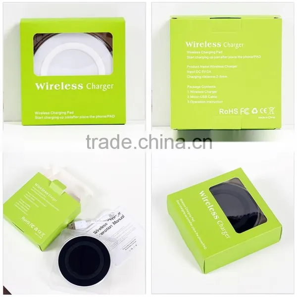 High Quality Mobile Wireless Charger, Cell Phone Portable Charger Wireless Charger for Samsung S6 photo-6