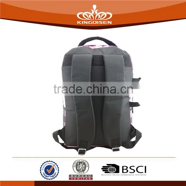 Twill Nylon Material School Bag For Girls photo-6