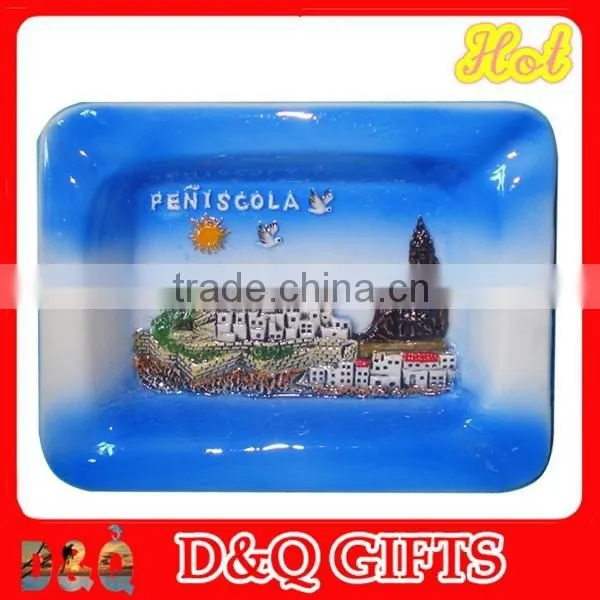 2015 New Design Souvenir Ceramic Ashtray Ceramic Cigar Ashtray