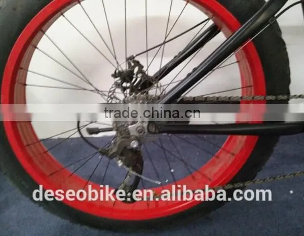 2016 Strange Frame 7 Speed Snow Bicycle 26*4.0 Fat Tires Bicycle photo-5
