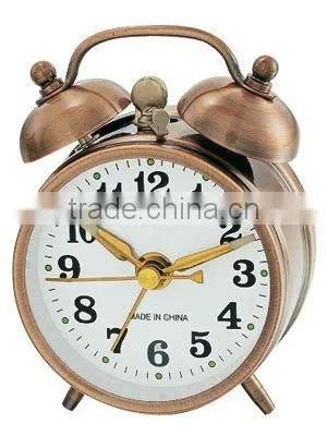 2.8 Inch Metal Case Mechanical Alarm Clock photo-2