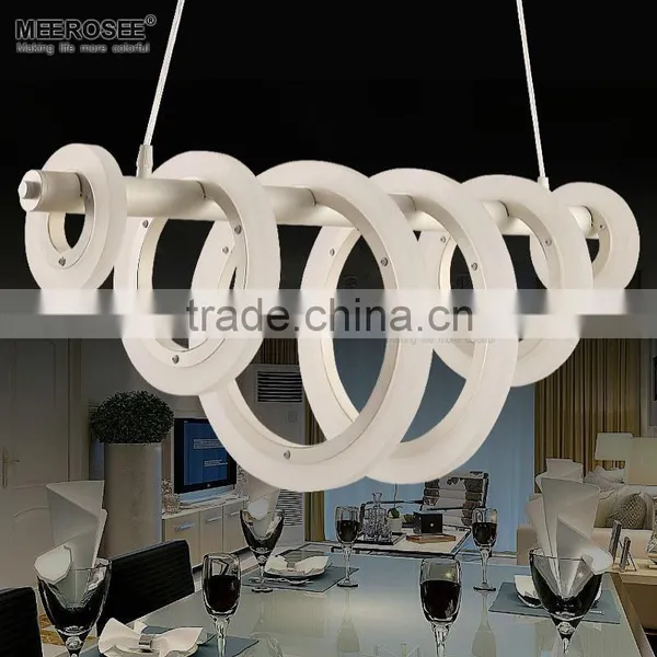 New Arrival LED 6-Ring Suspension Light Acrylic Circle Lamp MD83080 photo-5